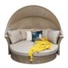 Lily Natural Rattan Round Day Bed