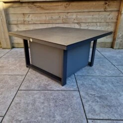 Madrid Grey Lift Table With Textilene Side