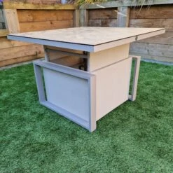 Madrid Nature Lift Table With Textilene Side -Garden Furniture Sales madrid nature lift table with textilene side p83684 173304 zoom