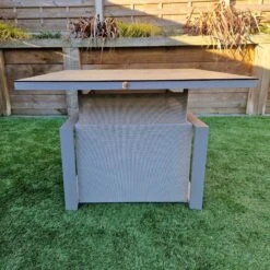 Madrid Nature Lift Table With Textilene Side -Garden Furniture Sales madrid nature lift table with textilene side p83684 173308 zoom