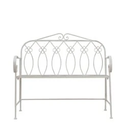 Matera Vanilla Outdoor Bench