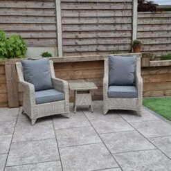 Meghan Grey Rattan 2 Chair And Table Set 12 Meghan Grey Rattan 2 Chair And Table Set -Garden Furniture Sales meghan grey rattan 2 chair and table set p83638 173100 zoom