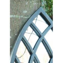 Outdoor Tall Blue Arch Garden Mirror -Garden Furniture Sales outdoor tall blue arch garden mirror p45631 43918 zoom