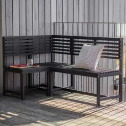 Pelion Charcoal Balcony Modular Bench