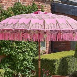 Featured Products -Garden Furniture Sales pink gold bali sun parasol p72107 109104 zoom