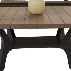 Polly Black And Grey Moulded Plastic 4 Seater Sofa Set -Garden Furniture Sales polly black and grey moulded plastic 4 seater sofa set p78606 173012 zoom