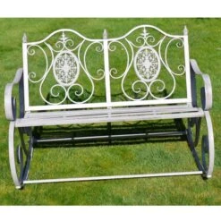 Rocking Garden Bench -Garden Furniture Sales rocking garden bench p65290 99541 zoom