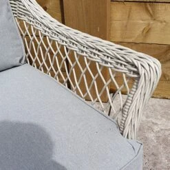 Rose White Rattan 5 Seater Sofa Set With Coffee Table -Garden Furniture Sales rose white rattan 5 seater sofa set with coffee table p78500 172930 zoom