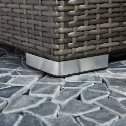 Savannah Grey Rattan Corner Sofa 11 Savannah Grey Rattan Corner Sofa -Garden Furniture Sales savannah grey rattan corner sofa p78519 135201 zoom