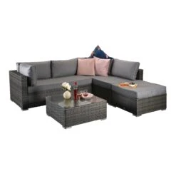 Savannah Grey Rattan Corner Sofa 12 Savannah Grey Rattan Corner Sofa -Garden Furniture Sales savannah grey rattan corner sofa p78519 135202 zoom