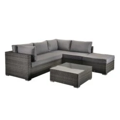 Savannah Grey Rattan Corner Sofa 15 Savannah Grey Rattan Corner Sofa -Garden Furniture Sales savannah grey rattan corner sofa p78519 135205 zoom