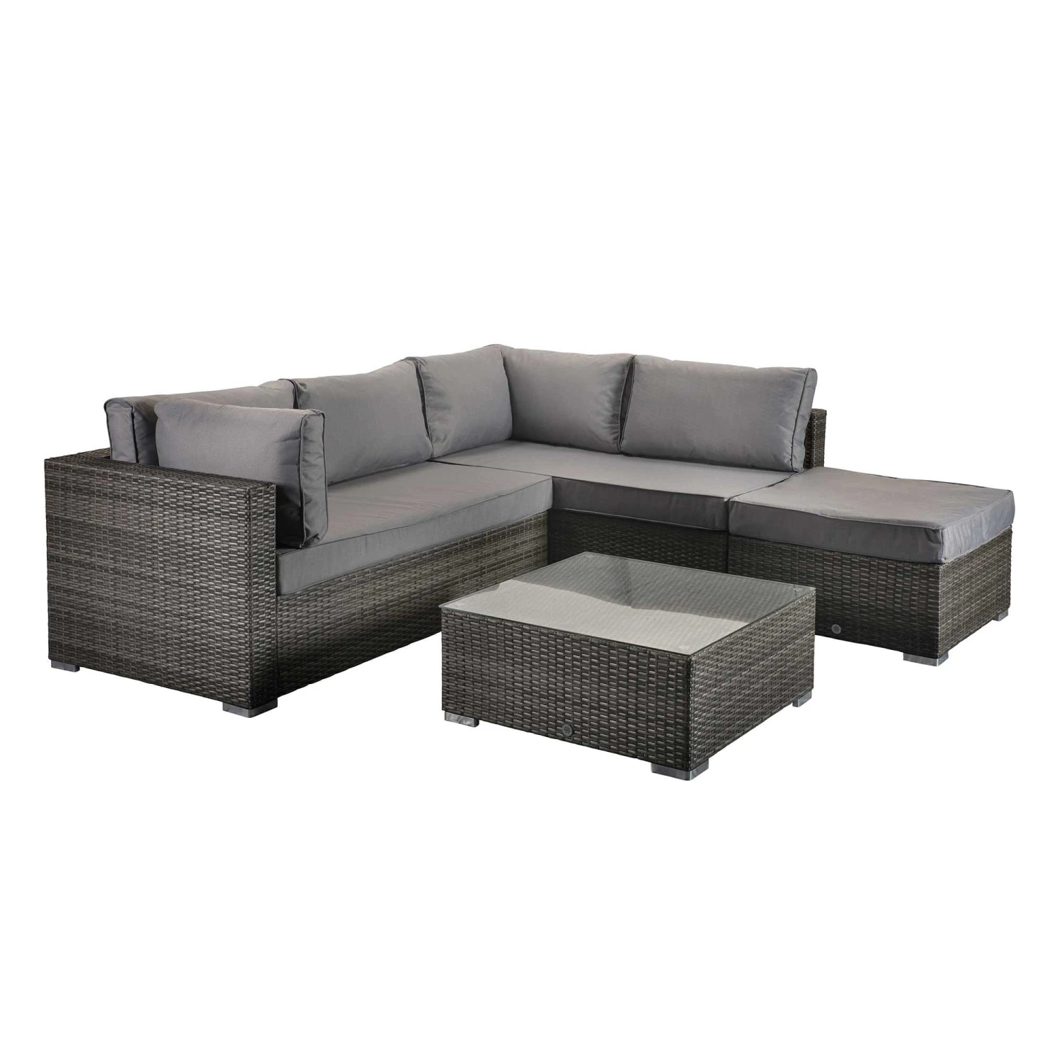 Savannah Grey Rattan Corner Sofa 8 Savannah Grey Rattan Corner Sofa - Image 8