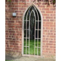 Somerley Gothic Arch Large Garden Mirror