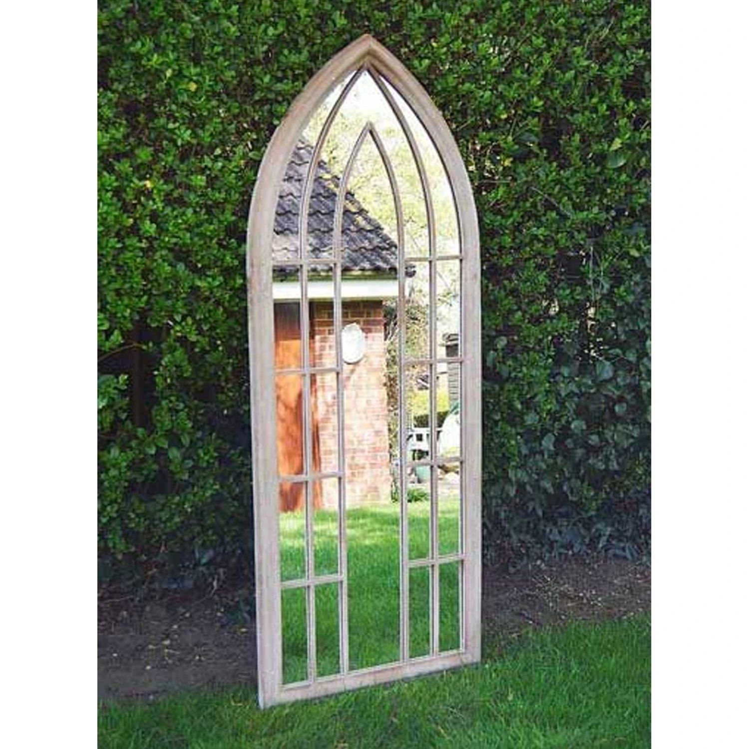 Somerley Gothic Arch Large Garden Mirror 7 Somerley Gothic Arch Large Garden Mirror - Image 7