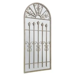 Somerley Large Gothic Arched Stone Coloured Garden Mirror -Garden Furniture Sales somerley large gothic arched stone coloured garden mirror p79328 137735 zoom