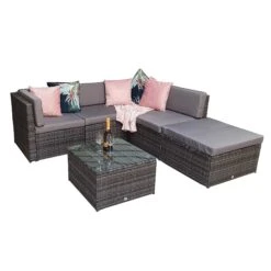 Stella Grey Rattan Modular Corner Sofa 10 Stella Grey Rattan Modular Corner Sofa -Garden Furniture Sales stella grey rattan modular corner sofa p78524 135248 zoom