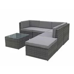 Stella Grey Rattan Modular Corner Sofa 15 Stella Grey Rattan Modular Corner Sofa -Garden Furniture Sales stella grey rattan modular corner sofa p78524 135253 zoom