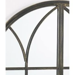 Summer View Metal Arched Opening Garden Mirror -Garden Furniture Sales summer view metal arched opening garden mirror p79324 137719 zoom