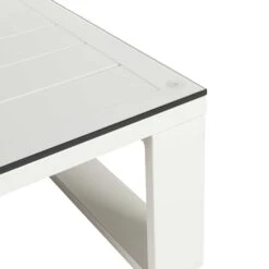 White Frame Outdoor Coffee Table -Garden Furniture Sales white frame outdoor coffee table p76678 125252 zoom
